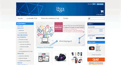 Desktop Screenshot of e-boutique.itga.fr