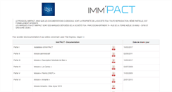 Desktop Screenshot of immpact.itga.fr