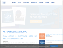 Tablet Screenshot of itga.fr